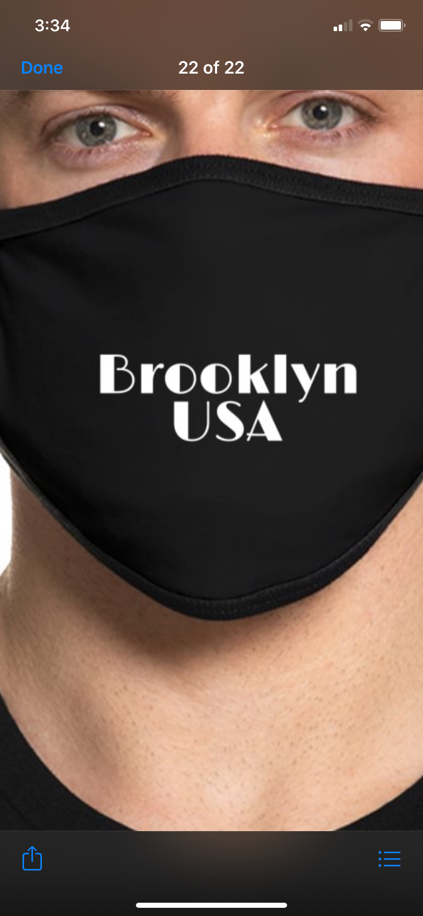 Brooklyn-Brand | Brooklyn USA Face Mask